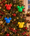 Mickey or Minnie ornament-SMALL