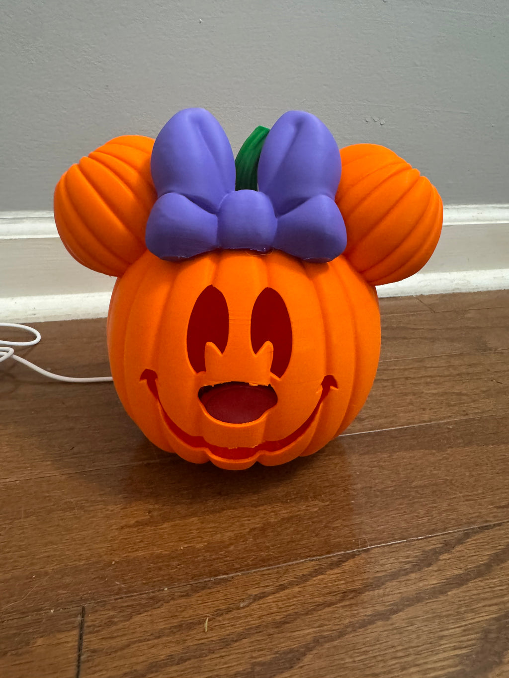Minnie Light up Pumpkin