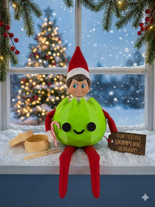 Elf on the shelf Dumpling costume