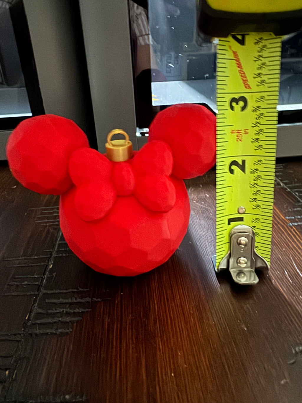 Mickey or Minnie ornament-SMALL