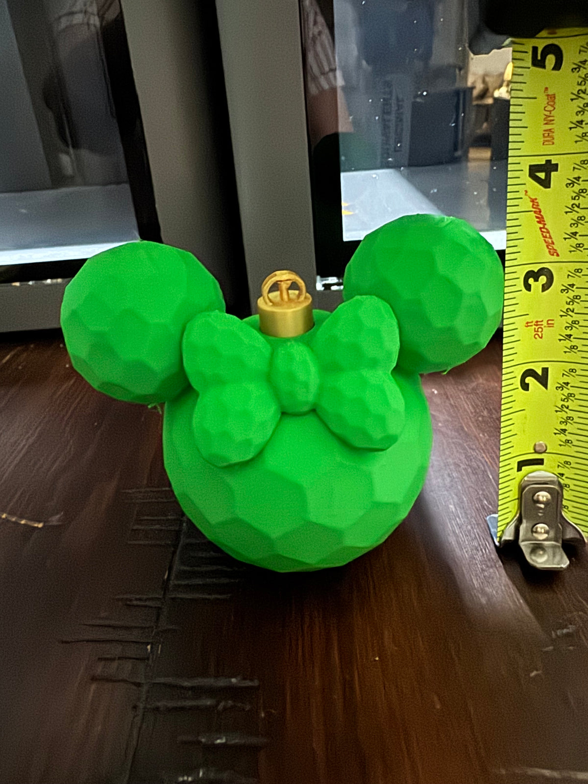 Mickey or Minnie ornament-MEDIUM