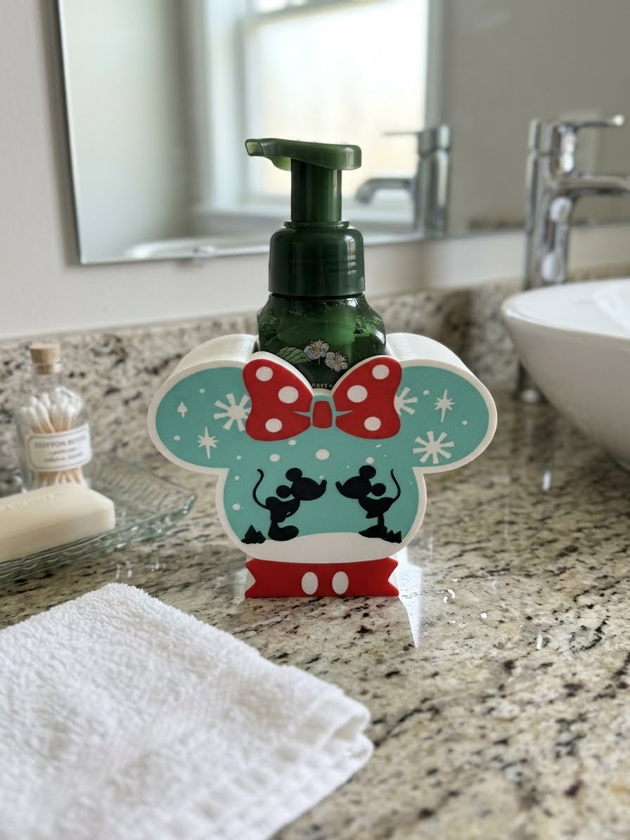 SnowGlobe Soap Dispenser